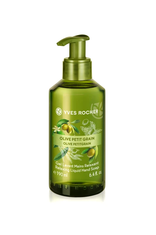 Yves Rocher Relaxing Liquid Hand Soap Olive Petitgrain 190 ml - 50027 φωτογραφία