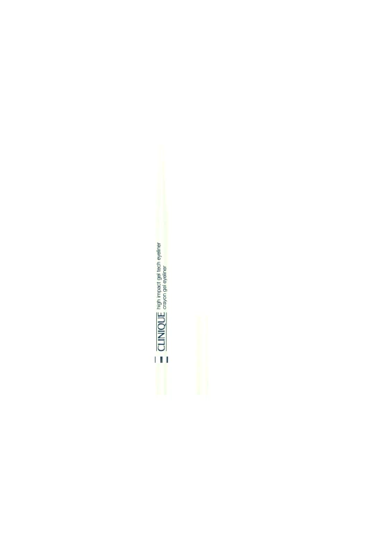CLINIQUE Clinique High Impact Gel Tech Eyeliner 0,35 gr - VEH801A000 White