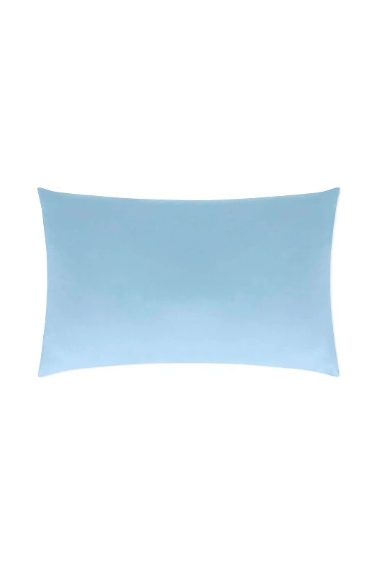 COINCASA Coincasa μαξιλαροθήκη μονόχρωμη βαμβακερή 80 x 50 cm - 007364759 Μπλε