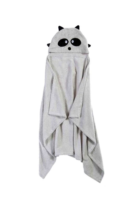 NEF-NEF HOMEWARE NEF-NEF βρεφική κάπα "Baby Racoon" 70 x 120 cm - 032790 Γκρι