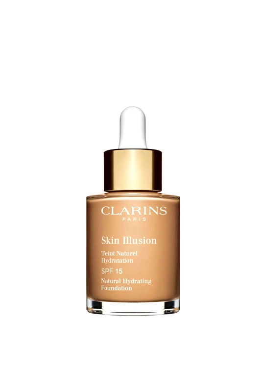 Clarins Skin Illusion Fluid Foundation SPF 15 30 ml 110 Honey φωτογραφία