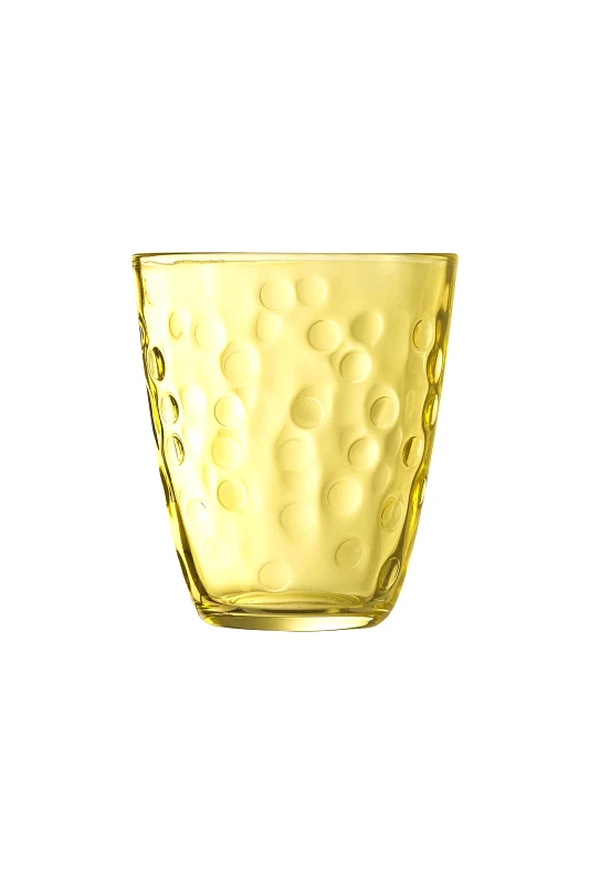 LUMINARC Luminarc γυάλινο ποτήρι "Concepto Bulles Pepite" 310 ml κίτρινο - N6274