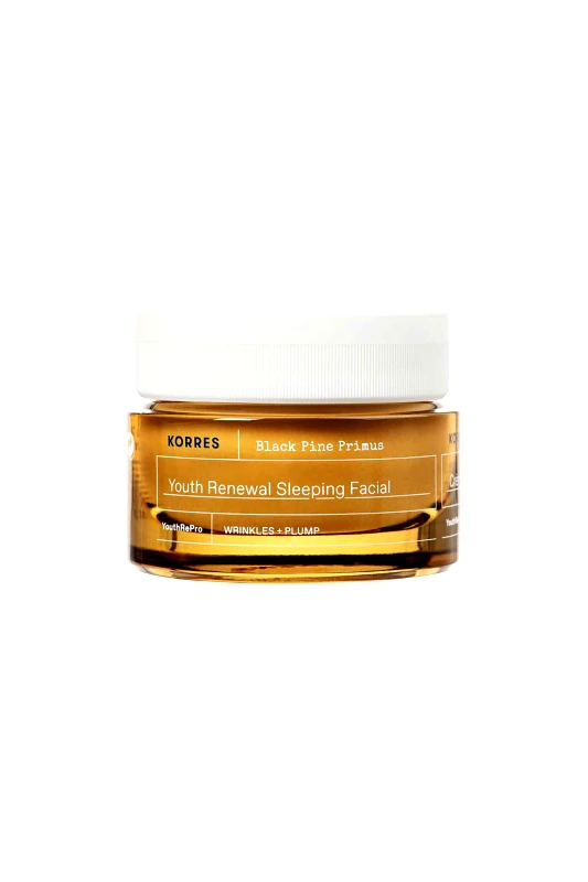 KORRES Korres Black Pine Primus Λείανση Ρυτίδων + Ελαστικότητα Κρέμα Νεότητας Νύχτας 40 ml - 21012653