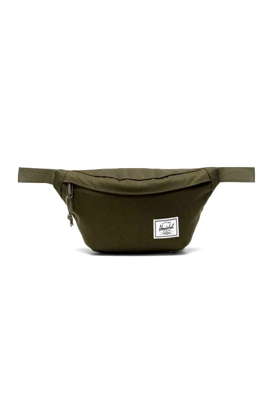 HERSCHEL Herschel unisex τσαντάκι μέσης μονόχρωμο με contrast logo patch "Classic™" 1 L - 66UACL01542 Χακί