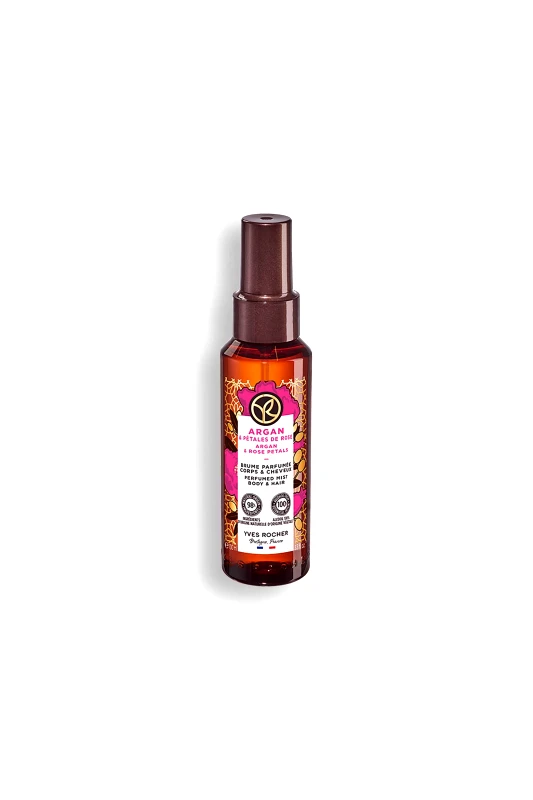 YVES ROCHER Yves Rocher Argan & Rose Petals Perfumed Body and Hair Mist 100 ml - 90855