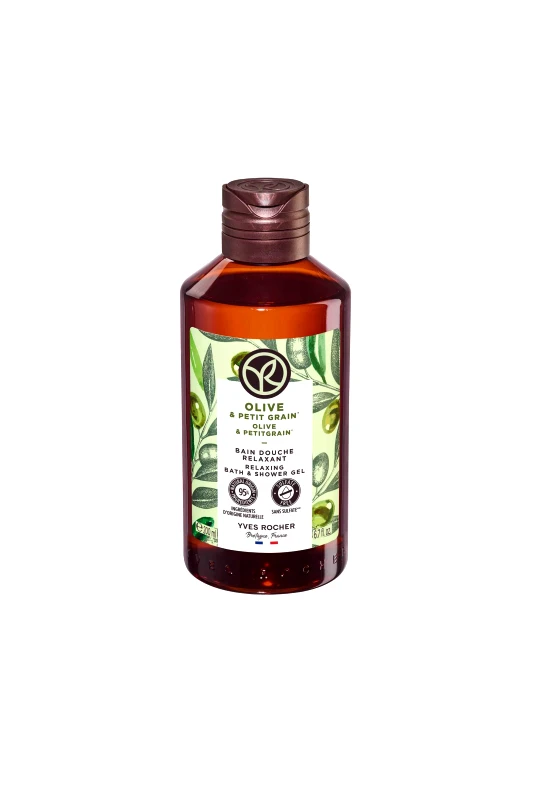 YVES ROCHER Yves Rocher Olive & Petitgrain Relaxing Bath & Shower Gel 200 ml - 15503