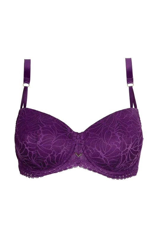 LISE CHARMEL Lise Charmel γυναικείο σουτιέν με επένδυση Cup F "Atelier Séduction" - FCH8057F Μοβ