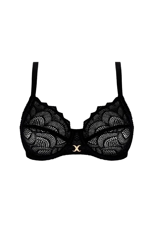LISE CHARMEL Lise Charmel γυναικείο σουτιέν με δαντέλα Cup G "Sexy Bohème" - FCJ6140G Μαύρο