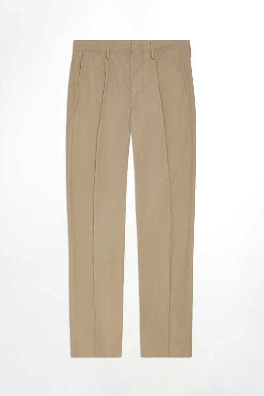NN.07 NN.07 ανδρικό chino παντελόνι Regular Tapered Fit "Bill" - 2411080106 Μπεζ