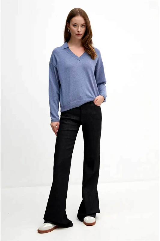 CALVIN KLEIN Calvin Klein γυναικείο ψηλόμεσο πλεκτό παντελόνι με ελαστική μέση Relaxed Fit - K20K208013 Μπεζ