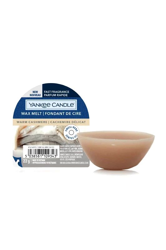 YANKEE CANDLE Yankee Candle αρωματική τάρτα "Warm Cashmere" 5.6 x 1.5 cm - 1676091E