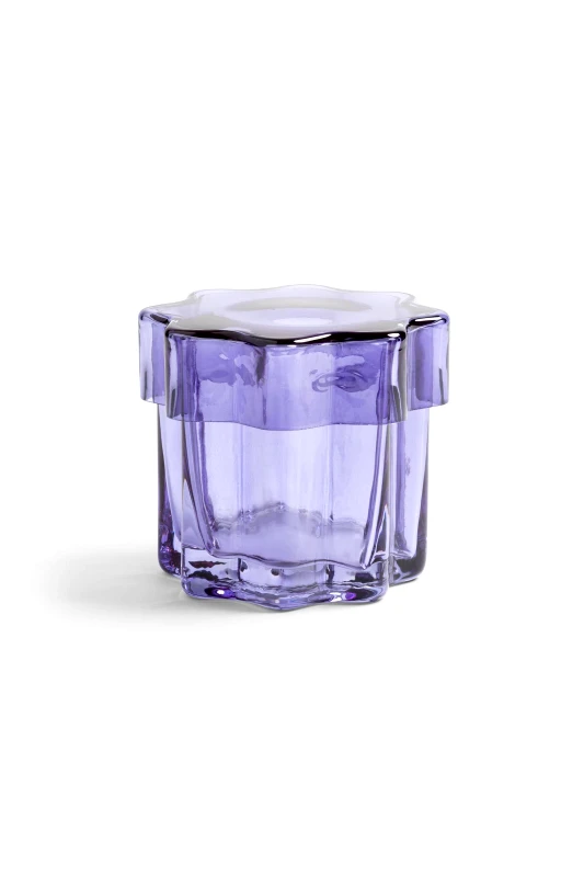 &K AMSTERDAM &K Amsterdam βάζο με καπάκι "Astral lilac" 10 x Ø 11,5 cm - 1518-05