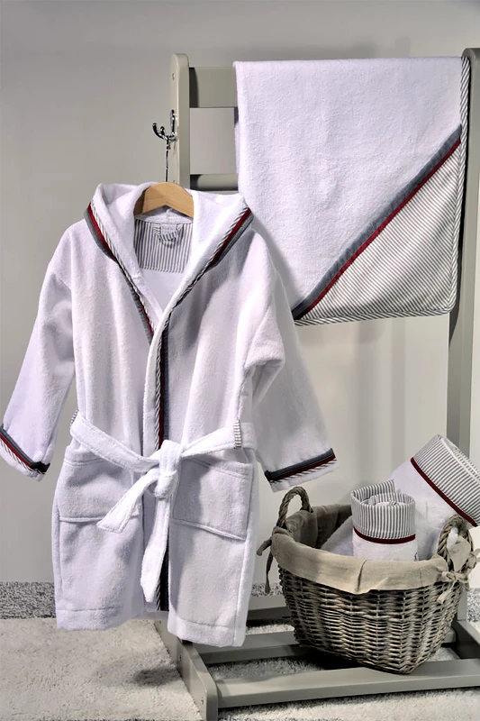 DOWN TOWN HOME DOWN TOWN Home παιδικό μπουρνούζι με κουκούλα "701" Νο.2 - 25-1150