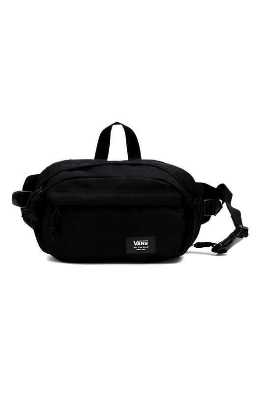 VANS Vans unisex τσαντάκι crossbody μονόχρωμο με ετικέτα με το λογότυπο "Bounds" - VN0A7SCLBLK1 Μαύρο