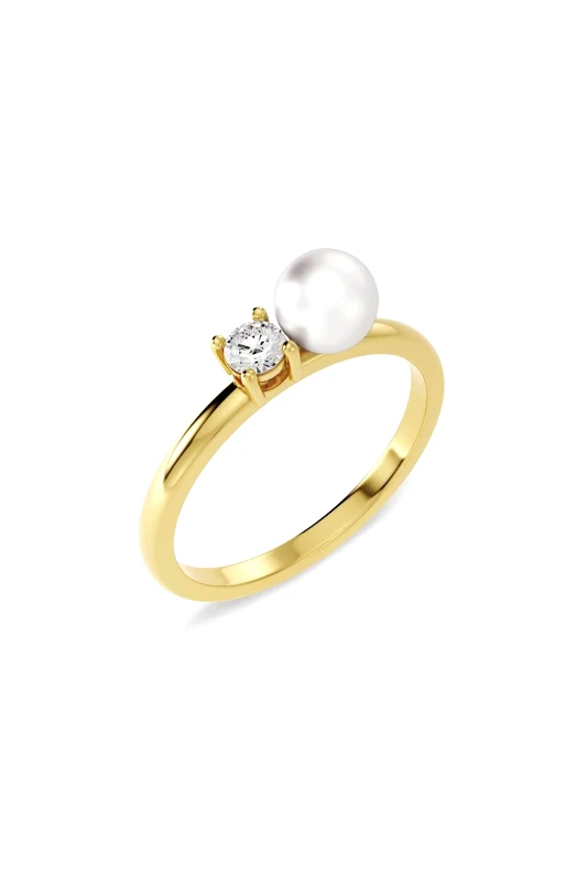 EDBLAD EDBLAD γυναικείο δαχτυλίδι "Luna S Gold" 16.8 mm - 123874-S