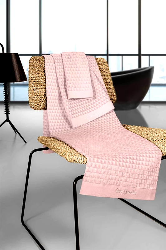 GUY LAROCHE Guy Laroche σετ πετσέτες μπάνιου "Tokyo Dusty Pink" (3 τεμάχια) - 1122090124003