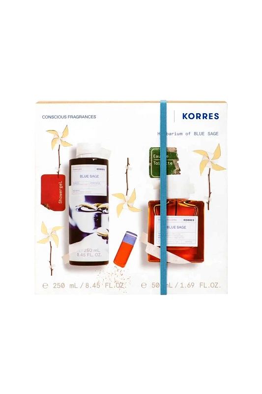 KORRES Korres Herbarium of Blue Sage Ανδρικό Αφρόλουτρο 250 ml + Eau de Toilette Blue Sage Ανδρικό Άρωμα 50 ml - 21012819