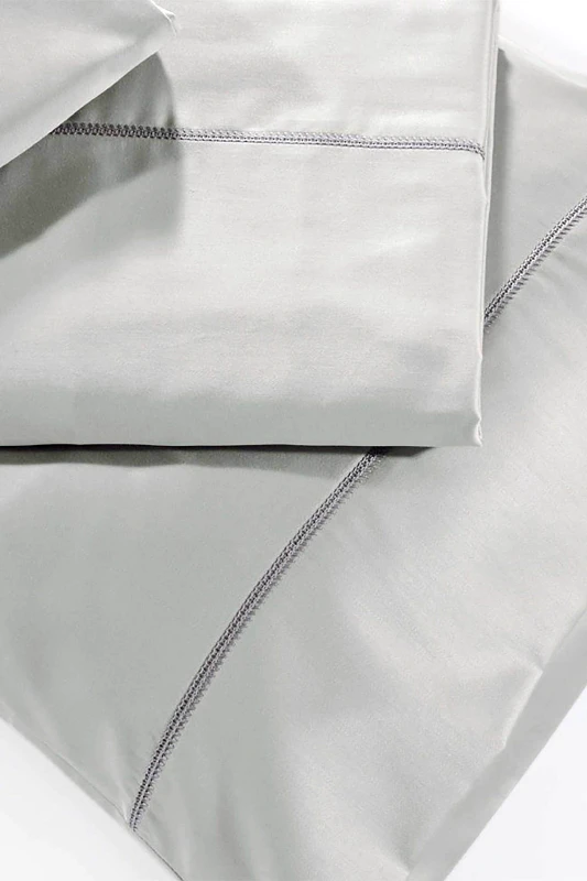 DOWN TOWN HOME DOWN TOWN Home σετ σεντόνια υπέρδιπλα και μαξιλαροθήκες "250/20 Silver" (4 τεμάχια) - 10-1035