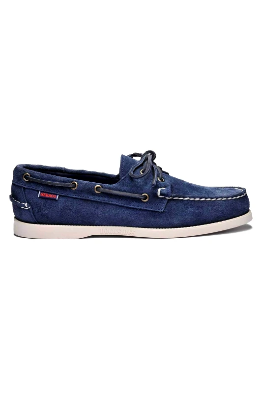 SEBAGO Sebago® ανδρικά παπούτσια boat "Portland Flesh Out" - L7111PTW-908R Μπλε