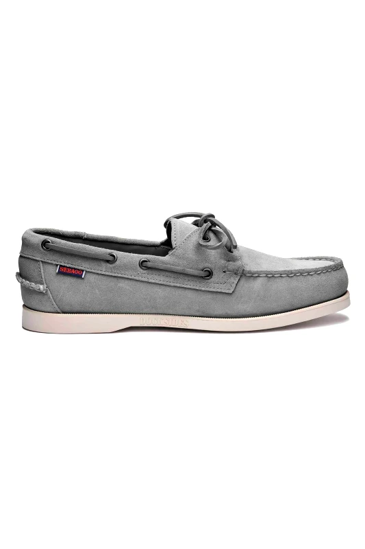 SEBAGO Sebago® ανδρικά παπούτσια boat "Portland Flesh Out" - L7111PTW-917R Γκρι