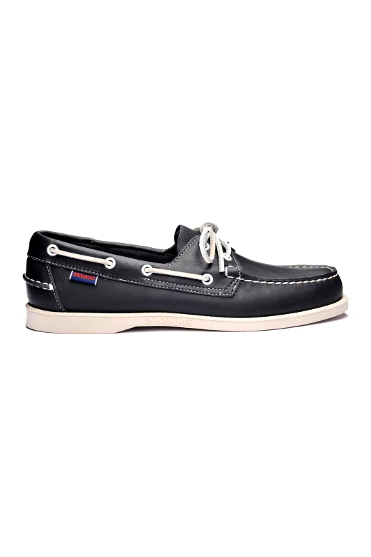SEBAGO Sebago® ανδρικά παπούτσια boat "Docksides Portland" - L7000H00-908 Μπλε Σκούρο