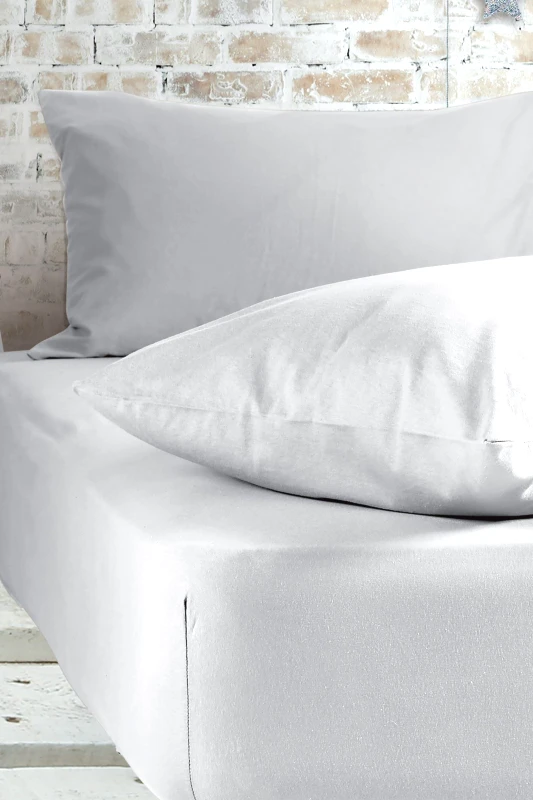 NEF-NEF HOMEWARE NEF-NEF βρεφικό σεντόνι κούνιας με λάστιχο "Jersey" 70 x 140 + 20 cm - 027984 Λευκό