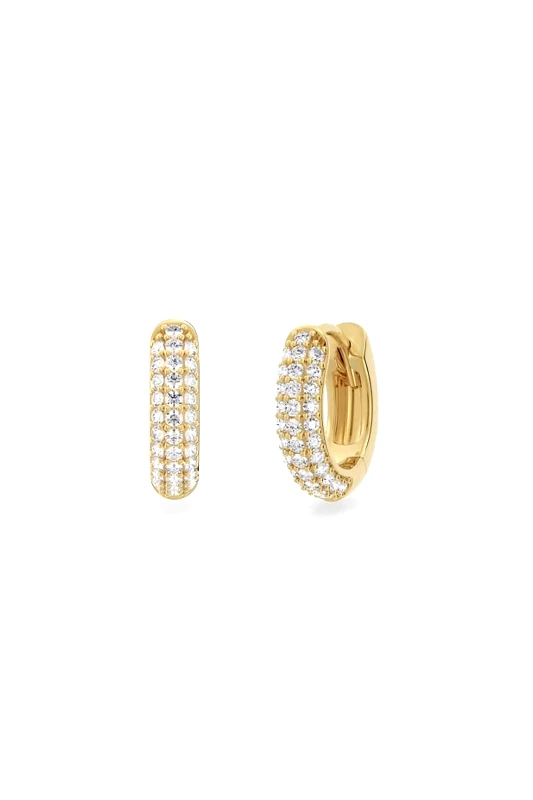 EDBLAD EDBLAD γυναικεία σκουλαρίκια "Luxe Hoops Gold" (Mini) - 126284