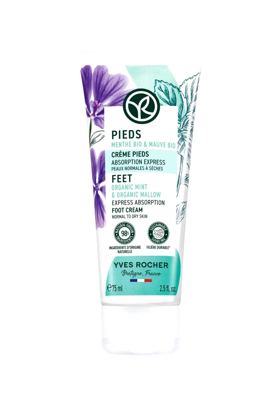 YVES ROCHER Yves Rocher Express Absorption Foot Cream 75 ml - 17424