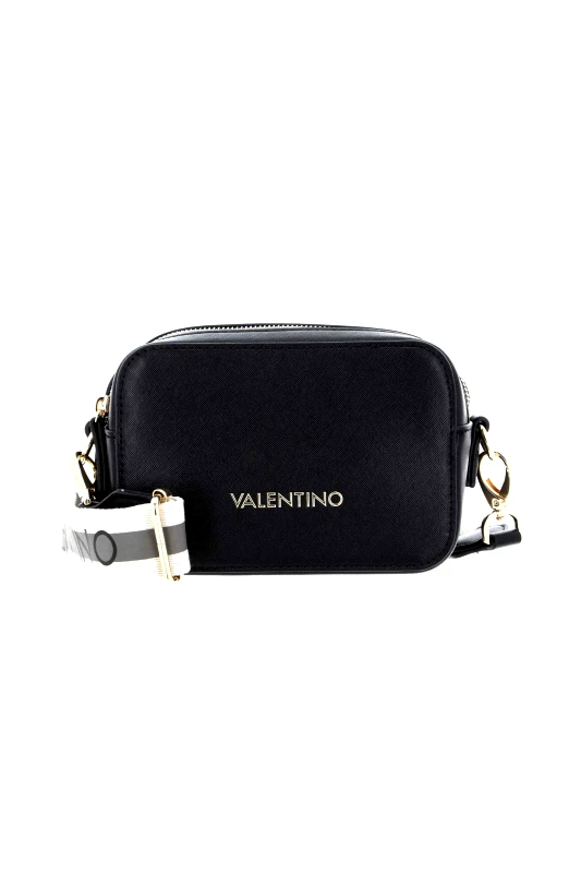 VALENTINO BY MARIO VALENTINO Valentino γυναικείο mini bag crossbody με μεταλλικό λογότυπο "Zero" - 17LVBS7B306/ZER Μαύρο