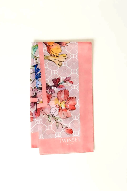 TWINSET Twinset γυναικείο φουλάρι με print - 251TA4330