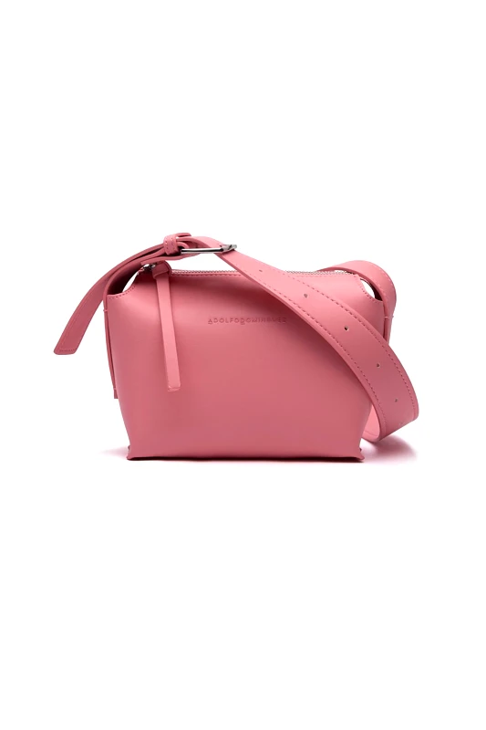 ADOLFO DOMINGUEZ Adolfo Domínguez γυναικεία τσάντα crossbody με λογότυπο - 212101059 Ροζ