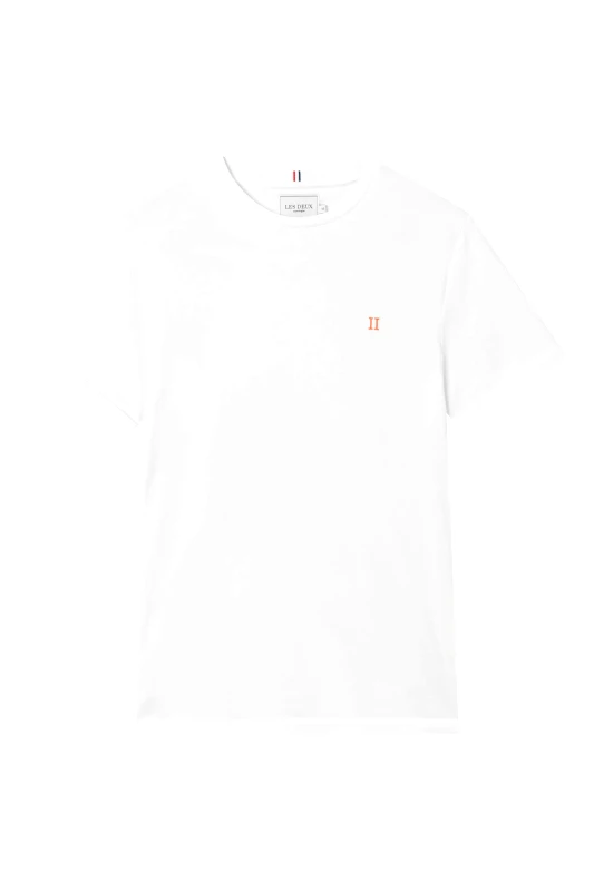 LES DEUX Les Deux ανδρικό T-shirt Slim Fit "Nørregaard" - LDM101008 Λευκό
