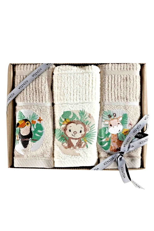 Kentia σετ βρεφικές πετσέτες με κεντημένο σχέδιο "Arlekin 233" 40 x 70 cm - 000071995 φωτογραφία