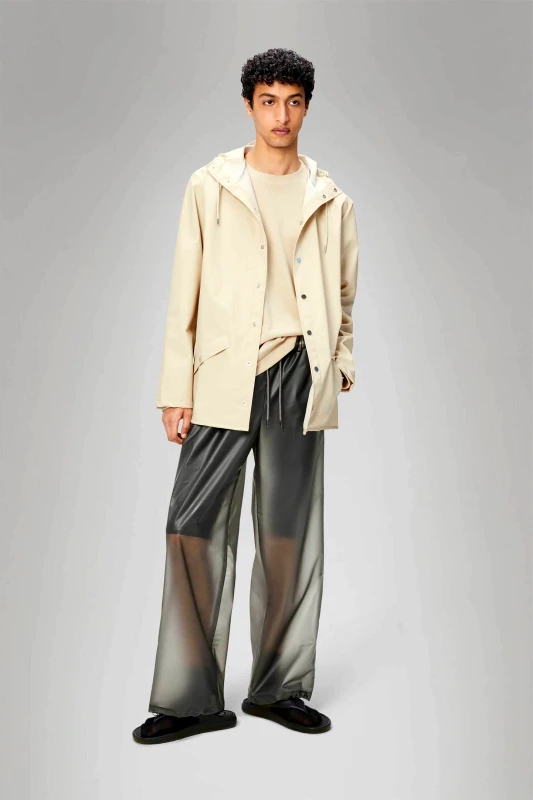 RAINS Rains unisex αδιάβροχο jacket "W3" - RNSS2512010 Εκρού