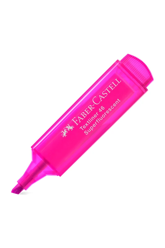 FABER-CASTELL Faber-Castell Υπογραμμιστής Fluo 1546 Ροζ - 077154628