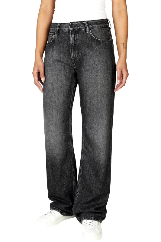 PEPE JEANS Pepe Jeans γυναικείο τζιν παντελόνι πεντάτσεπο Loose Fit "Nicky" (L32) - PL204902XM82 Ανθρακί
