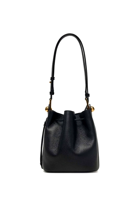 FURLA Furla γυναικεία δερμάτινη τσάντα bucket "Sfera Mini" - WB01514-BX0176O6000 Μαύρο