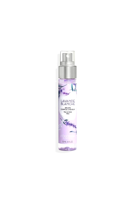 L'OCCITANE L'Occitane White Lavender Hair & Body Mist 50 ml - 5110829