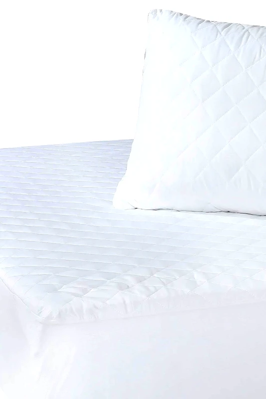 DAS HOME Das home μονό επίστρωμα καπιτονέ "1088" 100 x 200 + 35 cm - 421911201088 Λευκό