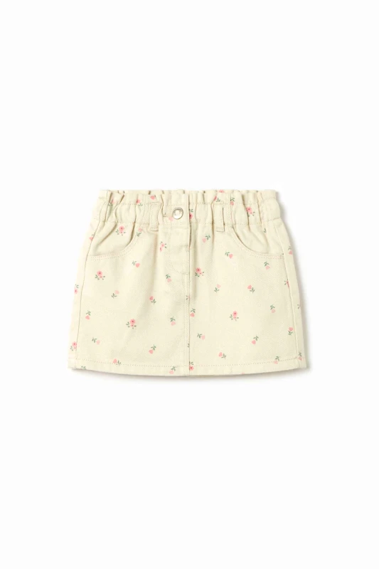 OVS KIDS OVS βρεφική φούστα με all-over print - 002194784 Κρέμ