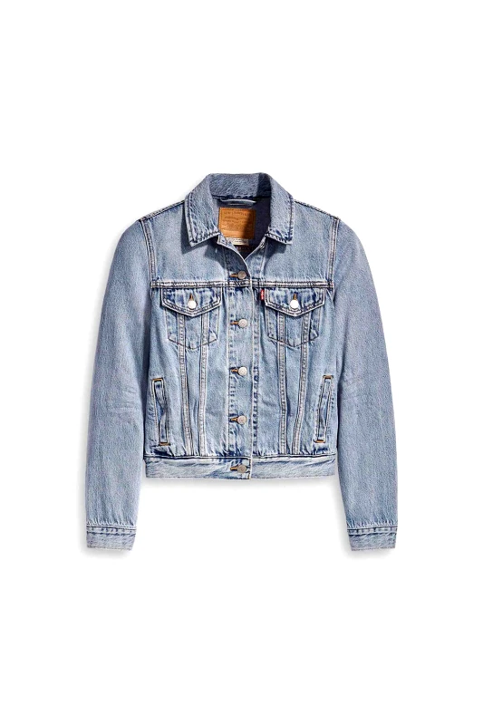 LEVI'S Levi's® γυναικείο denim μπουφάν "The Original Trucker" - 299450100 Denim Blue Ανοιχτό