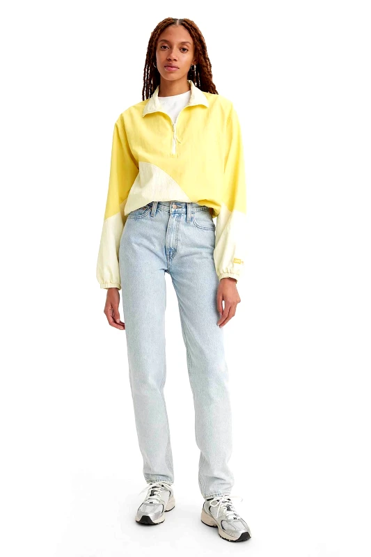 LEVI'S Levi's® γυναικείο τζην παντελόνι "80's Mom" - A35060014 Denim Blue Ανοιχτό