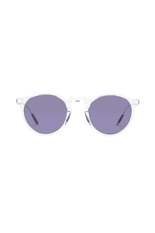 JIMMY FAIRLY SUNGLASSES Jimmy Fairly unisex γυαλιά ηλίου στρογγυλά "La Noto" - C351-CR141es Διάφανο