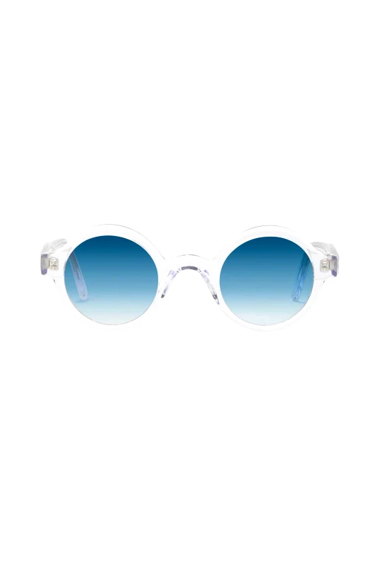 JIMMY FAIRLY SUNGLASSES Jimmy Fairly unisex γυαλιά ηλίου στρογγυλά "La Tayler" - P366-CR211es Διάφανο