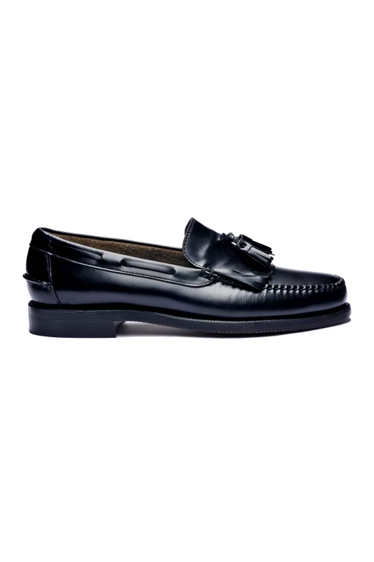 SEBAGO Sebago® ανδρικά loafers δερμάτινα "Paul" - L7001580-902 Μαύρο