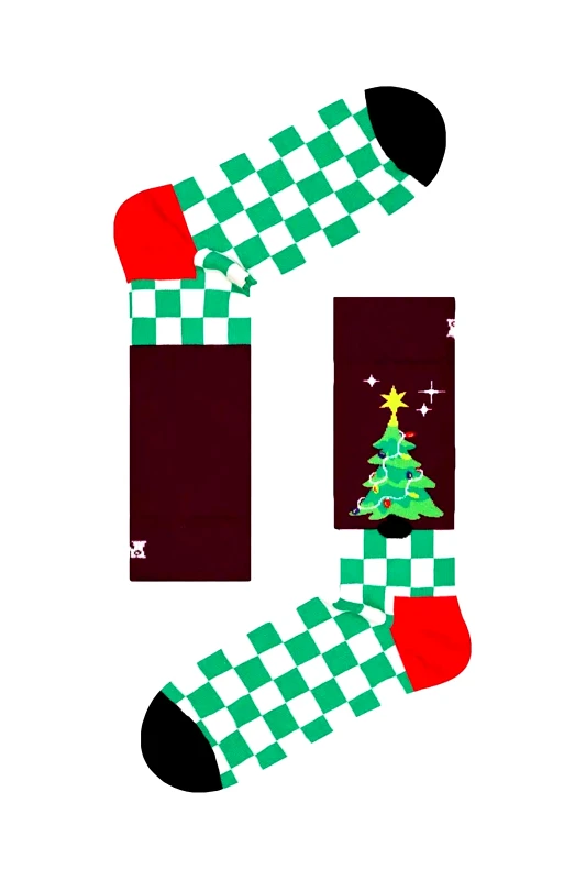 HAPPY SOCKS Happy Socks unisex κάλτσες "Christmas Tree" - P000262 Πολύχρωμο