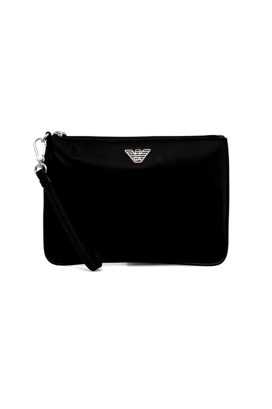 EMPORIO ARMANI Emporio Armani γυναικείο νεσεσέρ με μεταλλικό logo - Y3H097YWS1E Μαύρο