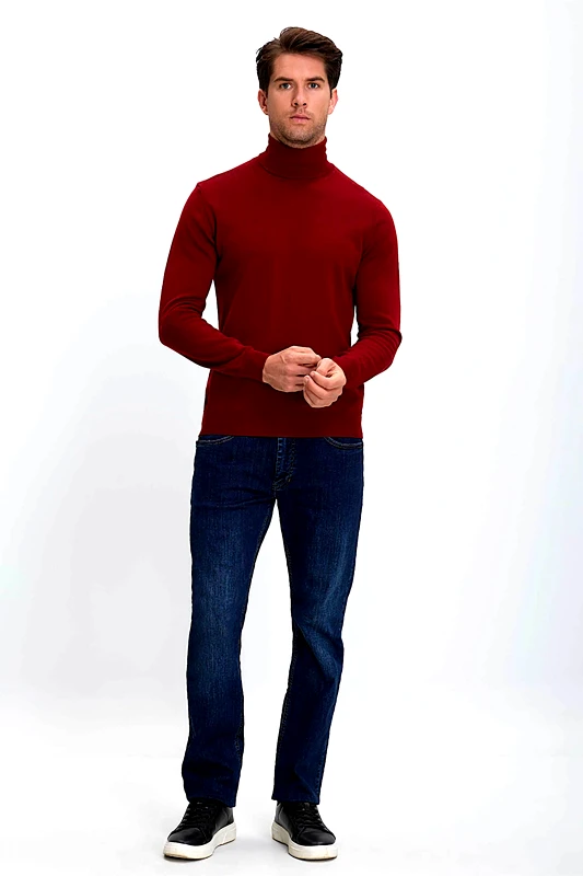 VARDAS Vardas ανδρικό τζιν παντελόνι πεντάτσεπο Regular Fit - D127000141112104 Denim Blue