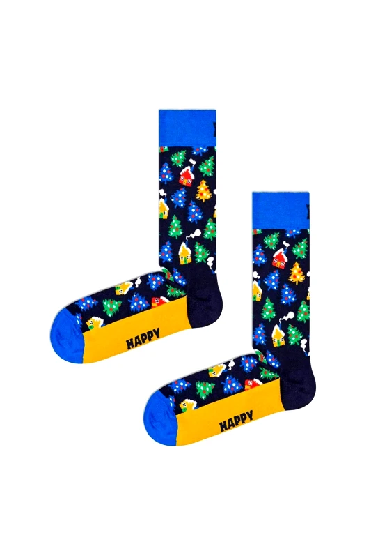 HAPPY SOCKS Happy Socks unisex κάλτσες "Winterland" - WIN01-6350 Πολύχρωμο