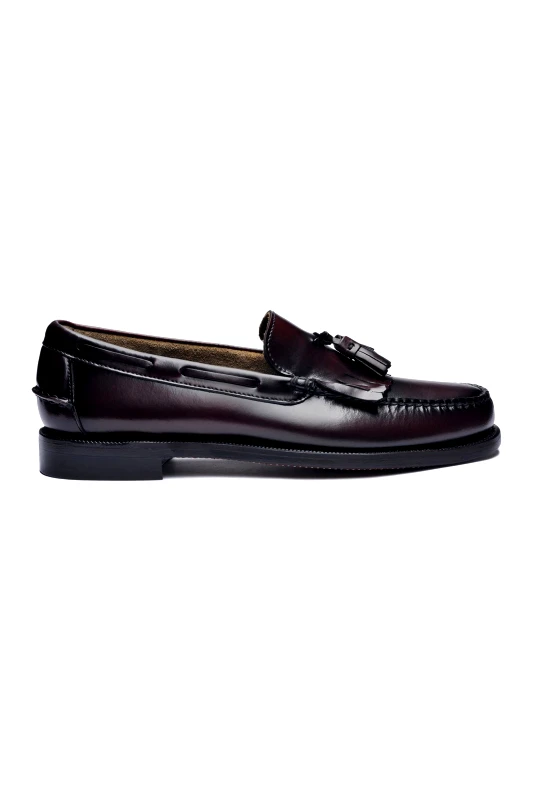 SEBAGO Sebago® ανδρικά loafers δερμάτινα "Paul" - L7001580-903 Μπορντό